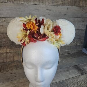 Fall Inspired Minnie Mouse Ears Autumn Disney Ears Handmade